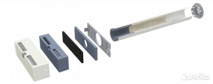 Приточный стеновой клапан Norvind-optima