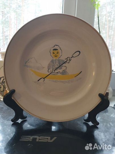 Блюдо тарелка чукча эскимос