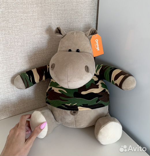 Игрушка бегемотик