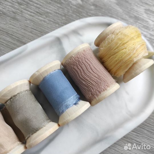 Набор шелковых лент 7шт