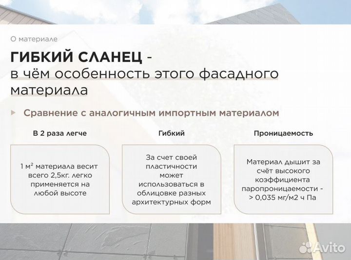 Сайдинг сланец акриловый