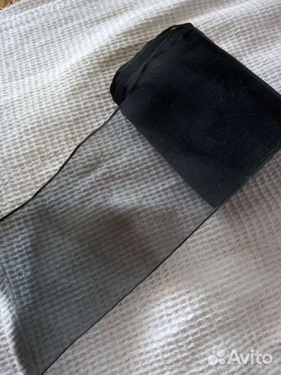 Лента капроновая черная