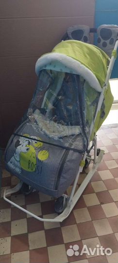 Санки коляска