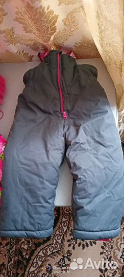 Зимний комбинезон для девочки 80
