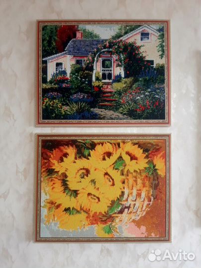 Картины из алмазной мозайки ручной работы