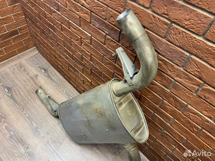 Задняя банка глушителя Bmw X3 G01 2017-2023