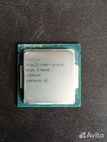 Процессор intel core i3 4170