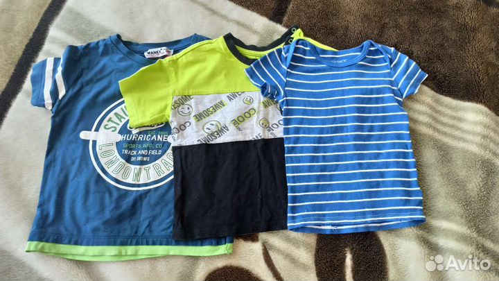 Большой пакет вещей на мальчика 0-12 мес