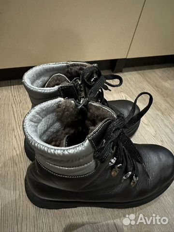 Ботинки для девочки зима 37