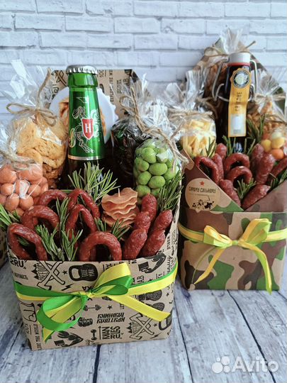 Съедобные букеты для мужчин