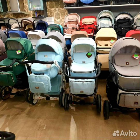 Самые стильные коляски Adamex 2в1 и 3в1
