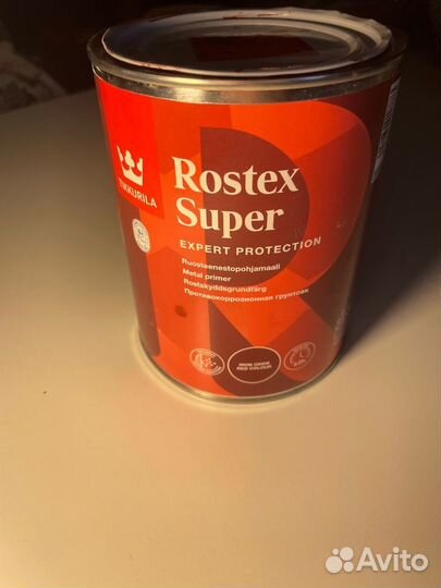 Tikkurila Rostex Super грунт противокоррозионный