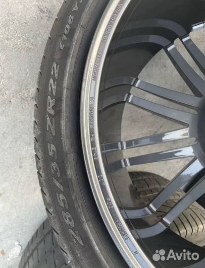 Колеса Porsche Cayenne R22 Pirelli