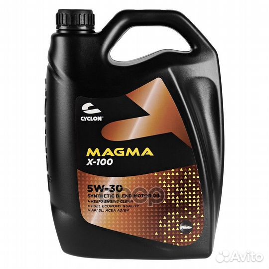 JM05508 Моторное масло magma X-100 5W30 (4 л)