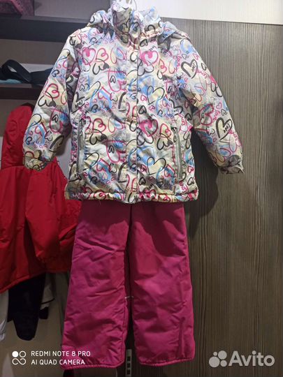 Костюм демисезонный для девочки 104