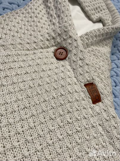 Конверт одеяло на выписку демисезонный