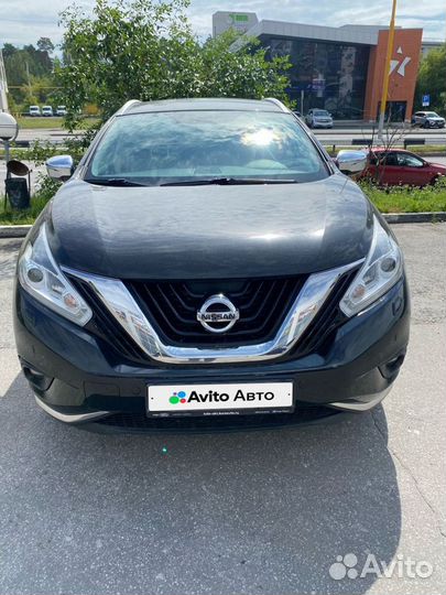 Nissan Murano 3.5 CVT, 2017, 81 074 км