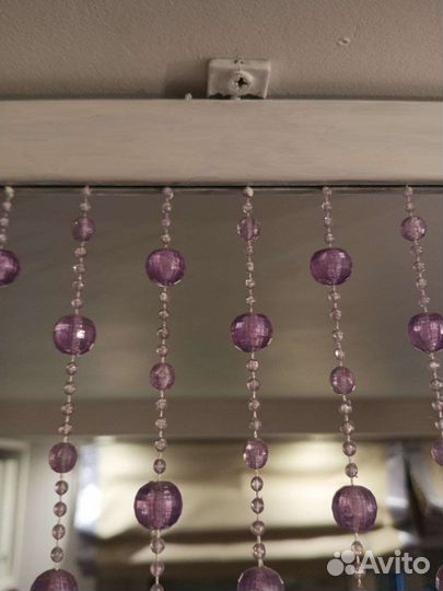 Штора из бусин интерьерная