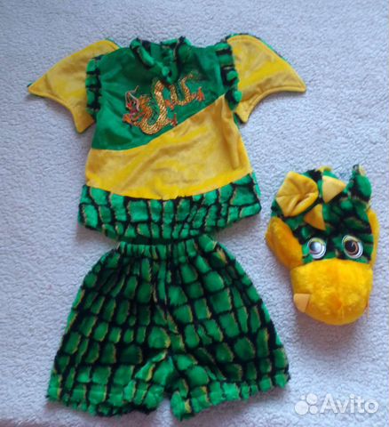 Новогодний костюм дракончика