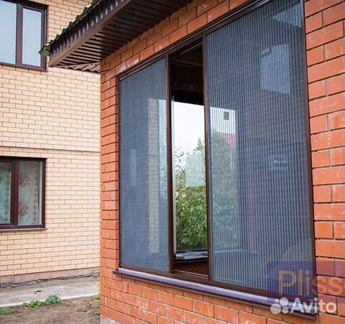 Москитные сетки plisse и обычные