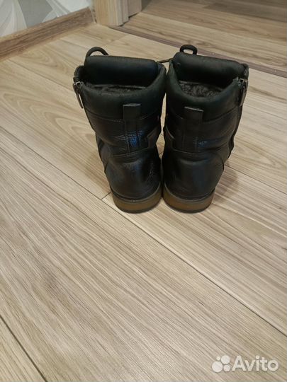 Ботинки зимние натуральные для мальчика 38 размер