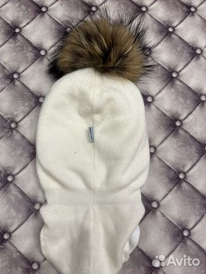 Шапка шлем для девочки 52
