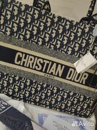 Шопер Christian Dior из 100% хлопка