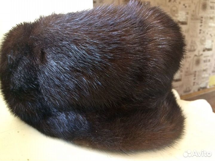 Шапка норковая женская
