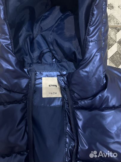 Куртка sinsay на девочку 116 размер