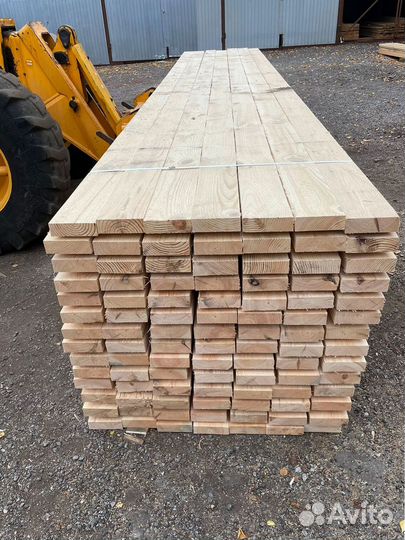 Доска обрезная 40х150х6000мм