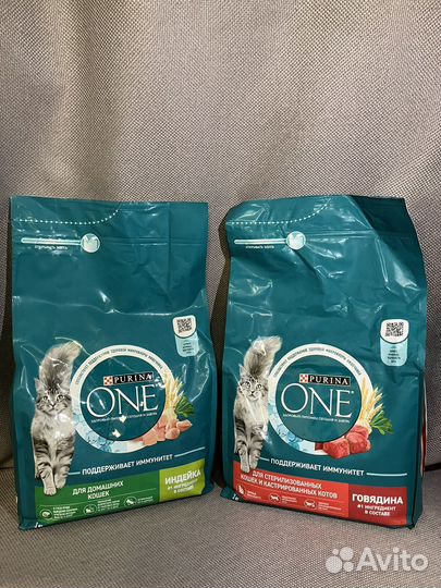 Корм для кошек purina one