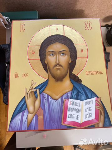 Господь Вседержитель. Высокое качество иконы