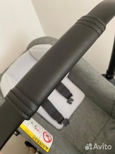 Автолюлька bugaboo turtle air by nuna,Grey Melange