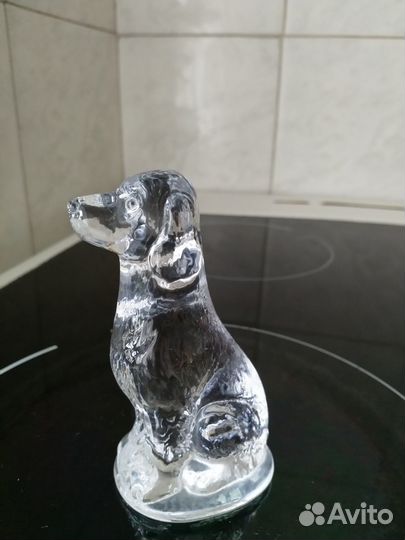 Собака хрустальная СССР