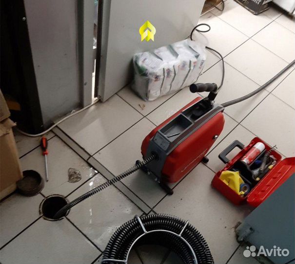 Электромеханическая прочистка канализационных труб