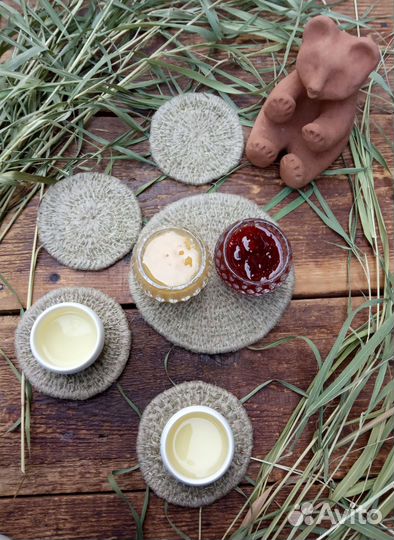 Набор подставок «Травинка»