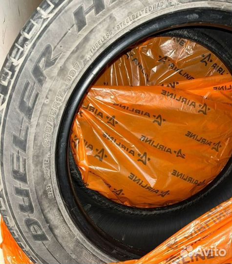 Летние шины б/у Brigtston Dueler