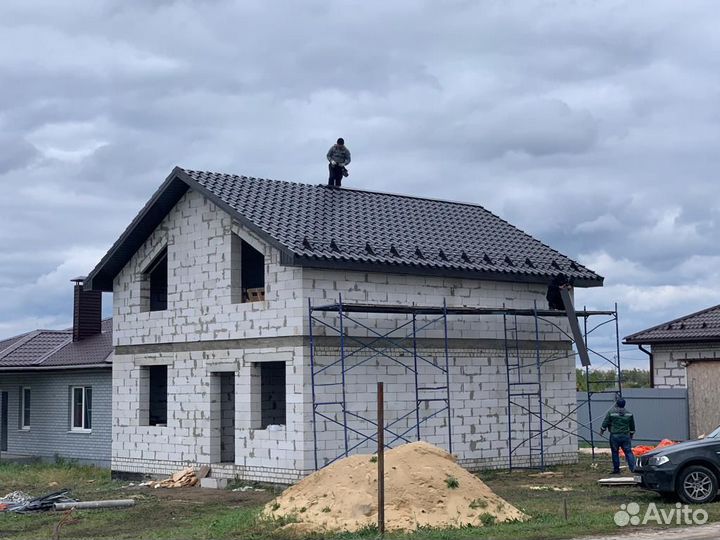 Крыша кровельные работы