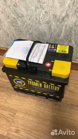 Аккумулятор tyumen battary standart 60 А. ч 550А