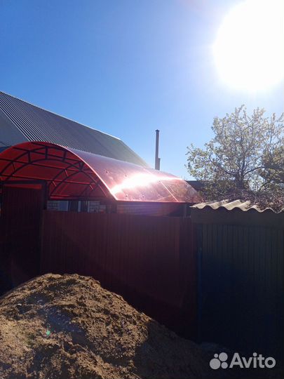 Навес арочный