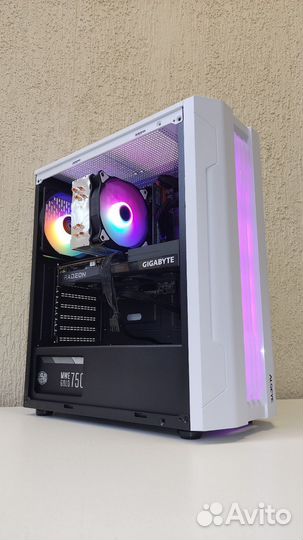 Игровой пк Intel Xeon 2670v3 + RX 6600 8 gb