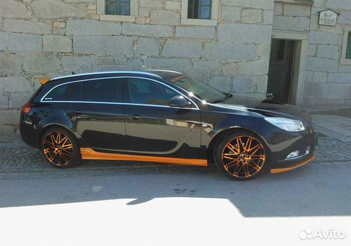 Накладки на пороги opel insignia