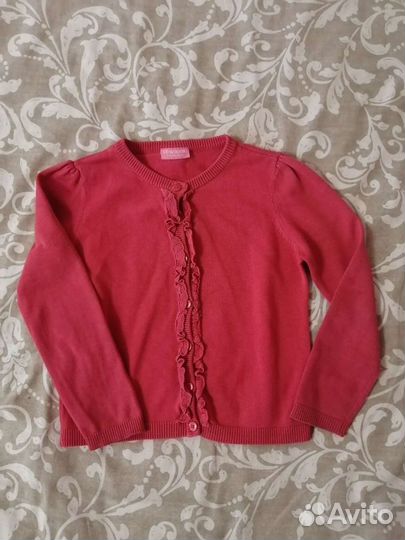 Кофта для девочки 110-116