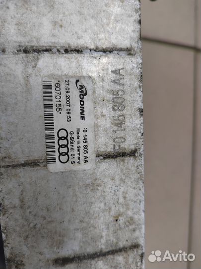 Интеркулер Audi A6 C6 2,0TDI 2,0tfsi 4F0145805AA