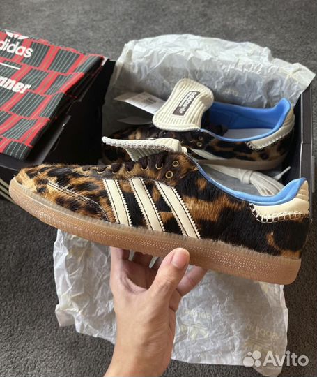 Adidas Samba X Wales Bonner Pony Leopard