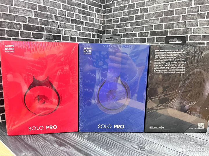 Беспроводные наушники beats solo PRO