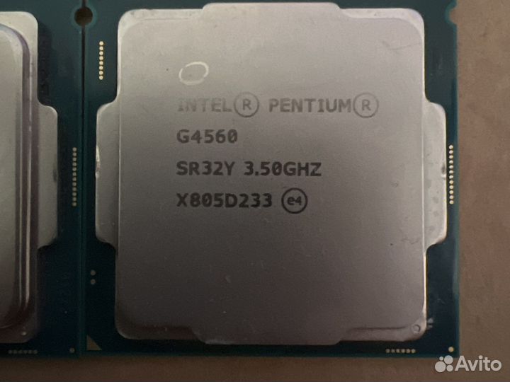 Процессор intel pentium 4 g4560