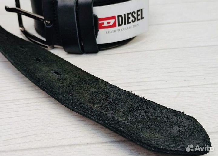 Мужской кожаный ремень diezel