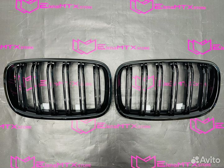 Peшетка pадиатopa М-cтиль BMW X5 E70 X6 E71