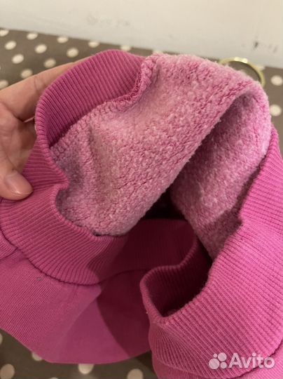 Суитшот zara 98 2-3 года утепленый для девочки